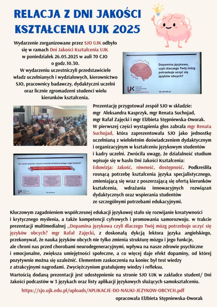 relacja w formie graficznej